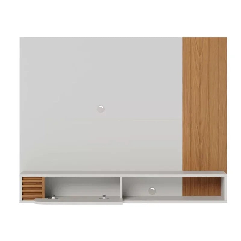 Home Suspenso Jurerê Larg. 1.36m Off/Freijó para TV até 65″ – Colibri