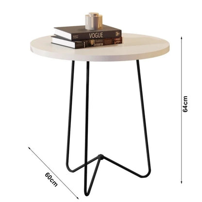 Mesa de Apoio 8004 Off Pés Preto JB Bechara