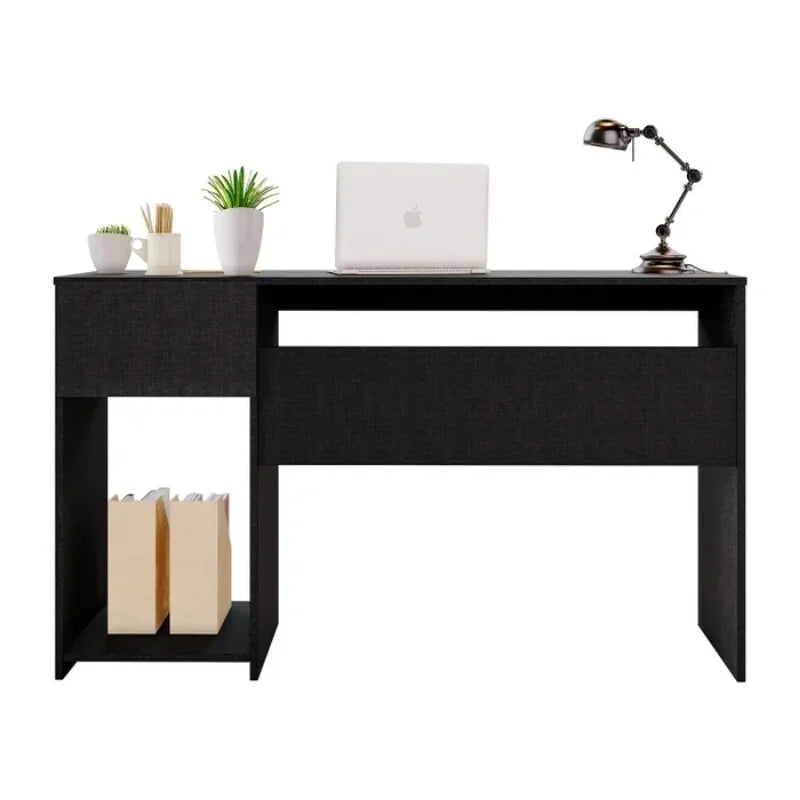 Mesa Office NT 2070 Larg. 1.08m Preto 1 Gaveta – Notável