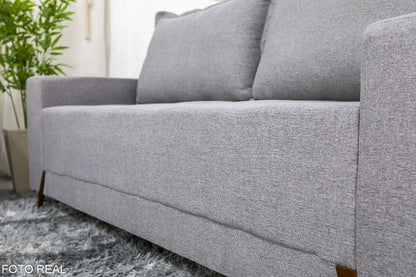 Sofá 3 lugares 8100 2.00m Linho Cinza 27